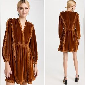 Ulla Johnson Erika Ruffle Dress size 6